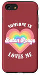 Coque pour iPhone SE (2020) / 7 / 8 Quelqu'un à Baton Rouge m'aime City Heart