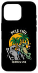 Coque pour iPhone 16 Pro Polk City Florida USA Manaté et alligator