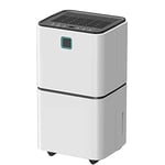 AirOrig 12L/Day Dehumidifiers for Home, Low Energy Dehumidifier with Digital Humidity Display Control, Laundry Clothes Drying Mode, 24H Timer & Sleep Mode for Large Rooms & Bedroom Damp