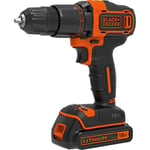 Black & Decker 18V Combi Drill 1 x 1.5Ah