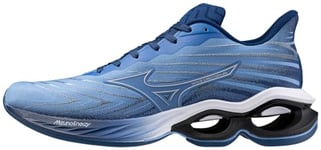 Mizuno Mens Wave Creation 25 Running Shoe, Marina/Navy Peony, 12 UK