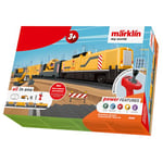 Märklin my world Kit de démarrage Chantier - Train électrique de 48 cm avec télécommande - avec bétonnière et Pelleteuse pour la Construction - pour Les Fans de modèles ferroviaires à partir de 3 Ans