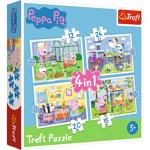 TREFL PEPPA PIG pussel 4 in 1 set