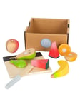 Small Foot - Wooden Cut and Play Food Fruit Set 13dlg.