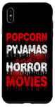 iPhone XS Max Scary Horror Movie Blood Popcorn Pajamas And Horror Movies Case