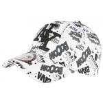 Casquette Enfant NY Blanche et Noire Fashion Baseball Bang Boum de 7 à 11 ans-T