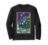 The Star Tarot Card Halloween Mermaid Witch Creepy Siren Long Sleeve T-Shirt