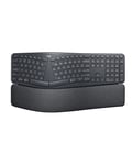 Logitech Ergo K860 clavier Universel RF sans fil + Bluetooth QWERTZ Allemand Graphite