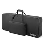 Donner Housse pour Clavier 61 Touches, 104 x 41 x 13 cm, Etui Souple Sac de Transport Rembourré 10mm