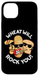 Coque pour iPhone 14 Plus Wheat Will Rock You Funny Food Jeu de mots