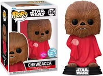 Funko Pop Star Wars Christmas Edition Chewbacca Flocked New