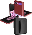 Hard Protector Case Cover + Belt Clip Holster for Samsung Galaxy Z Flip 5G Phone