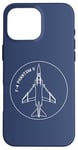 iPhone 16 Pro Max F-4 Phantom II American Jet Plane Badge Case