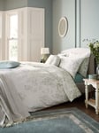 Laura Ashley Lockwood Cotton Duvet Cover Set, Green Mid