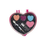 Theo Klein 5563 Palette de maquillage en forme de coeur, petit modèle I Avec fard à paupières, rouge à joues et gloss pour les lèvres I Dimensions : 9 cm x 9 cm x 1,6 cm I Jouet pour enfants à partir de trois ans