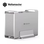 Aluminium 2 Bay USB 3.0 to 2.5'' SATA HDD External Hard Drive Docking Station