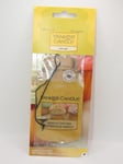 3 X YANKEE CANDLE CAR JAR 2D CARDBOARD AIR FRESHENER -  VANILLA CUPCAKE