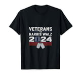 Veterans Unite for Harris-Walz in the Campaign T-Shirt