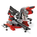 Einhell Scie à onglet radiale sans fil TE-SM 36/8 L Li-Solo Power X-Change (36 V, lame de 210 mm, 3.000 trs/min, tête de scie inclinable) Livré sans batterie ni chargeur