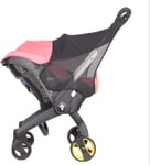 Inszkoos Baby Stroller Net Sun Shade Compatible with Doona Stroller & Carseat