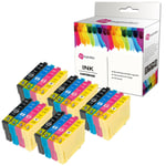 20x Ink Cartridges For Epson Workforce Wf-2540wf Wf-2630wf Wf-2650dwf Wf-2660dwf