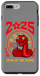 Coque pour iPhone 7 Plus/8 Plus Année du serpent 2025 Nouvel an chinois Zodiaque lunaire