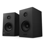 NZXT Relay Black Stereo Gaming Speakers, Glass Fibre Drivers, Woofer+Tweeters, R