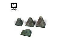 Vallejo Diorama Bases SC218 Höckerhindernis 'Dragon's Teeth' Type 38 WWII 1/