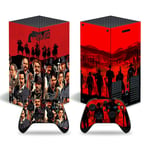 Kit De Autocollants Skin Decal Pour Xbox Series X Console De Jeu Red Dead Redemption 2, T1tn-Seriesx-8005