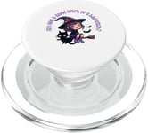 Little Girl, Are You A Good Witch Or A Bad Witch? PopSockets PopGrip for MagSafe