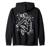 Long Jumper Colorsplash Long Jumping Kids Long Jump Zip Hoodie