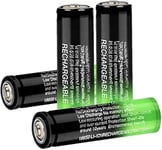 Piles Rechargeables, Batterie Rechargeable 1300 mAh, Nickel-métal hydrure (NiMH), 1,2 V