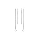 Amor Boucles d'oreilles Boucles d'oreilles pour femme en argent sterling 925, 2,5 cm, argent, livrées dans une boîte cadeau, 9963027