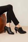 Good For The Sole: Extra Wide Fit Marlo Comfort Zip Heeled Ankle Boots