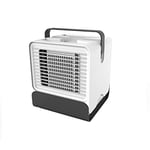 BUYTER Household Portable Mini Personal Air Conditioner Cooler Machine Table Fan for Office (White)