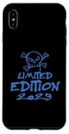 Coque pour iPhone XS Max Édition limitée 2023 Anniversaire 2023 Born 2023 Vintage