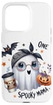 Coque pour iPhone 15 Pro Max Spooky Mama Ghost Halloween Boo Automne Halloween Fantôme