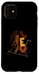 Coque pour iPhone 11 Noir Femme Lion Afro Locs Girl Signes du zodiaque Anniversaire