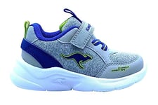 KangaROOS Garçon Unisex Kinder K-NY Chip Ev Basket, Ultimate Grey Navy, 22 EU