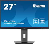 iiyama Moniteur XUB2797QSN-B2-27, IPS, 2560 x 1440/100Hz, 1H1DP1C, Has, RJ45