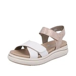 Remonte Women's D0l52 Sandal, White Rose Gold 31, 5 UK