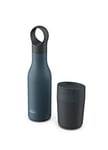 Joseph Joseph Refill Reuse Repeat 2-Piece Sipp Travel Mug & 500ml Loop Hot Cold Bottle Set - Blue