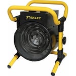 Chauffage électrique 3000W industriel de chantier Stanley noir - Protection surchauffe