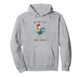 Disney Moana Hei Hei Is My Spirit Animal Portrait Pullover Hoodie