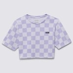 T-shirt Vans  CHECKER CREW CROP II