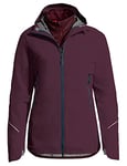 VAUDE Veste d'hiver pour femme Yaras 3 en 1 pour femme - Veste double pour le cyclisme