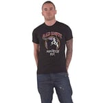 Alice Cooper Men's Mad House Rock Short Sleeve T-Shirt, Black, Medium