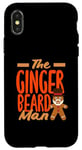 iPhone X/XS The Ginger Beard Man Funny Beard Lover Case