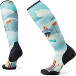 Smartwool Women's Ski Targeted Cushion Snow Bunny Print OTC Socks Capri, 34-37