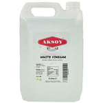 Aksoy Distilled White Spirit Vinegar 5L for Cleaning, Pickling, Marinating, Weed Killer & Cooking